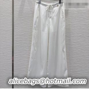 Good Product Saint Laurent Linen Pants YSL032401 White 2026