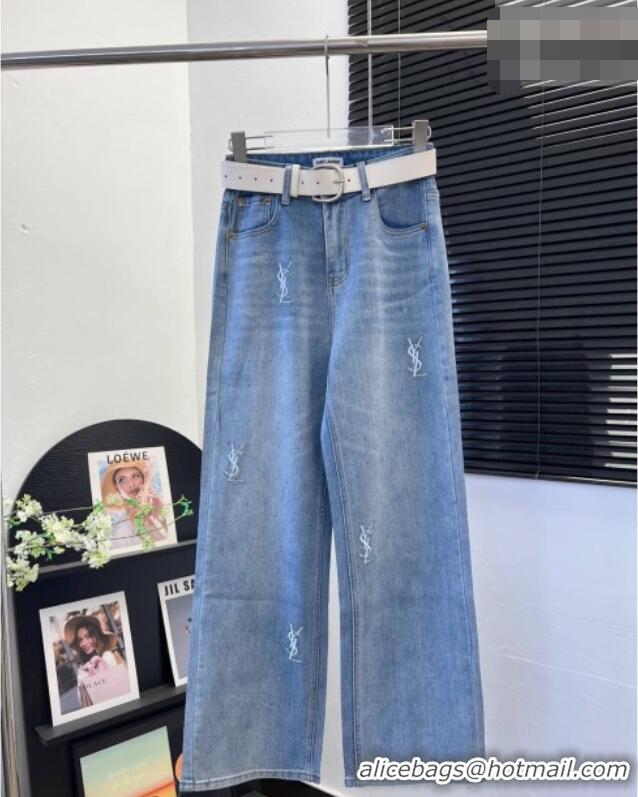 Hot Style Grade Saint Laurent Jeans YSL032544 Blue 2026