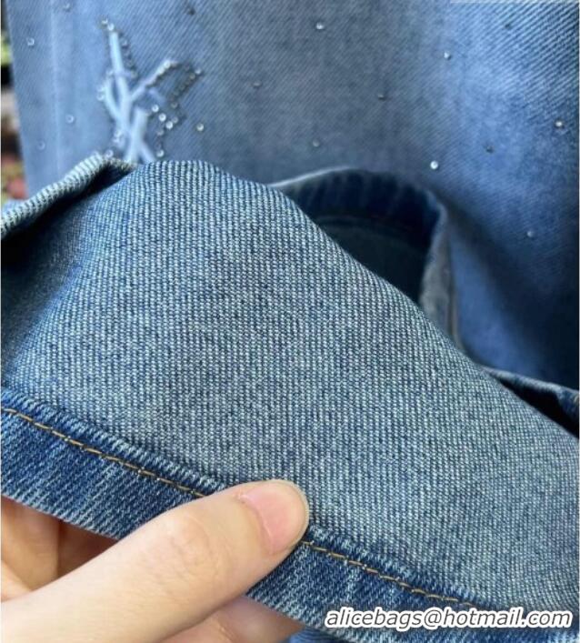 Hot Style Grade Saint Laurent Jeans YSL032544 Blue 2026