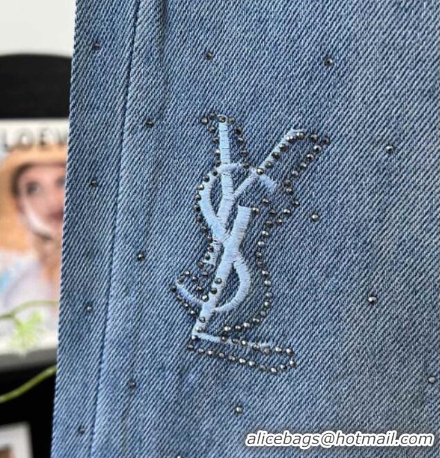 Hot Style Grade Saint Laurent Jeans YSL032544 Blue 2026