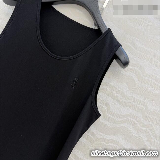Good Product Saint Laurent Cotton Vest SL041426 Black 2026