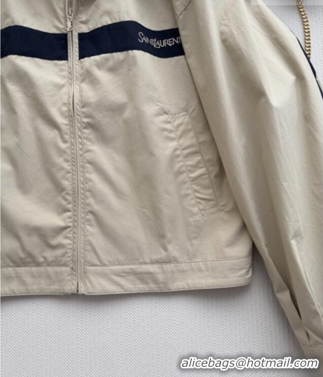 Classic Inexpensive Saint Laurent Jacket S041453 Khaki 2026