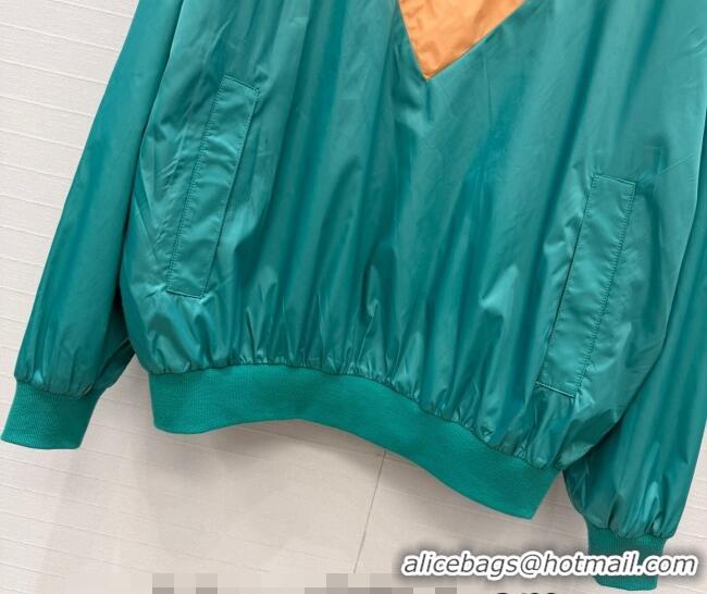 Super Quality Saint Laurent Blouse 0422 Green/Orange 2026