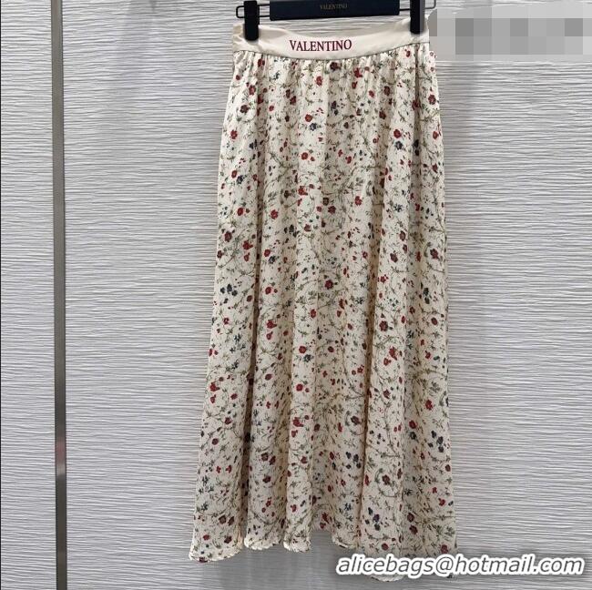 Market Sells Valentino Printed Skirt LV041441 Beige 2026