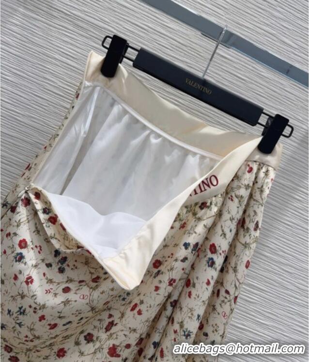 Market Sells Valentino Printed Skirt LV041441 Beige 2026
