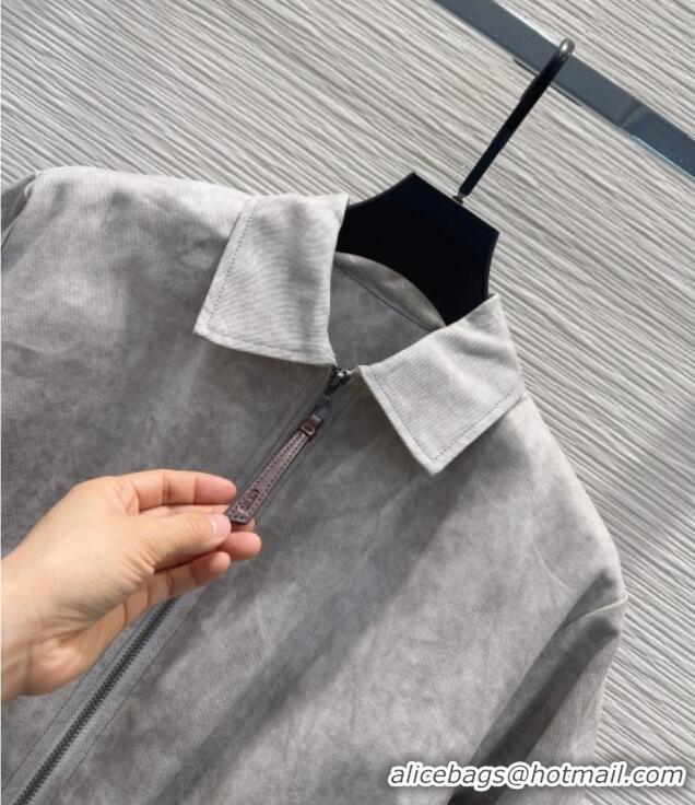 Buy New Cheap Loewe Jacket and Pants Set LW032401 Grey 2026