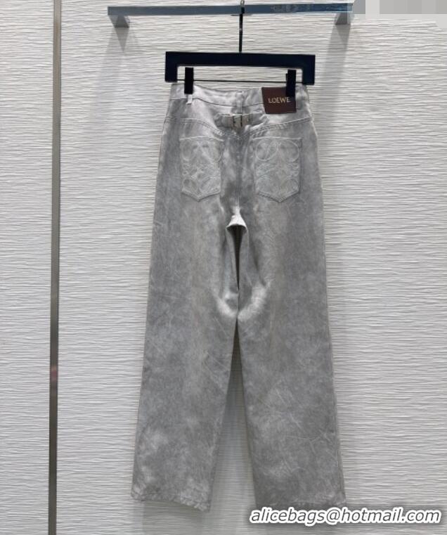 Buy New Cheap Loewe Jacket and Pants Set LW032401 Grey 2026