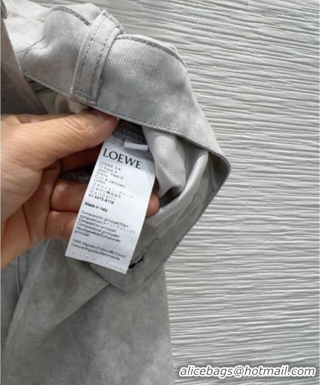 Buy New Cheap Loewe Jacket and Pants Set LW032401 Grey 2026