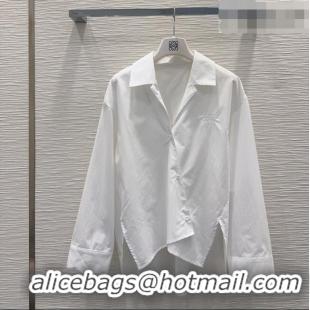 Famous Brand Loewe Shirt LW032403 White 2026