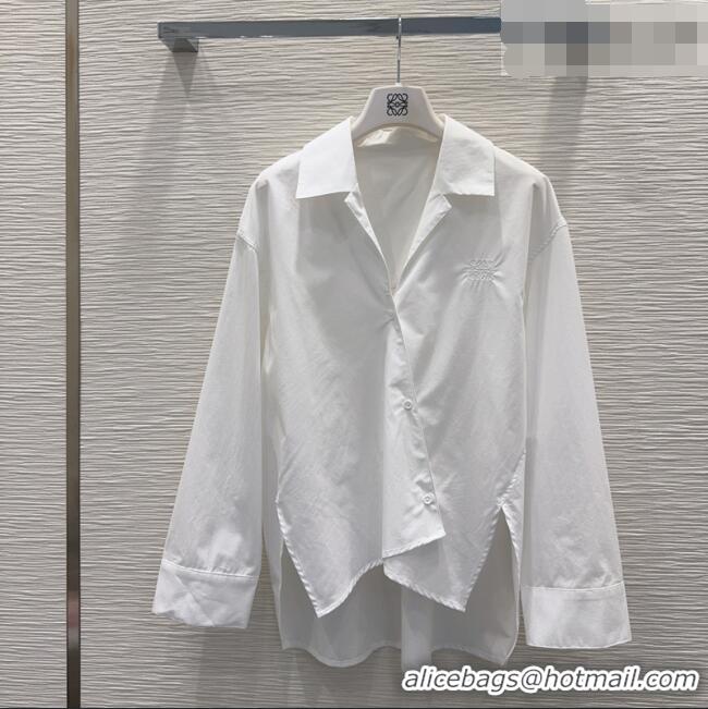 Famous Brand Loewe Shirt LW032403 White 2026