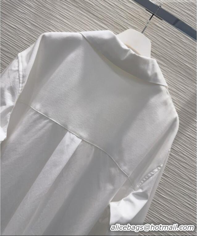 Famous Brand Loewe Shirt LW032403 White 2026