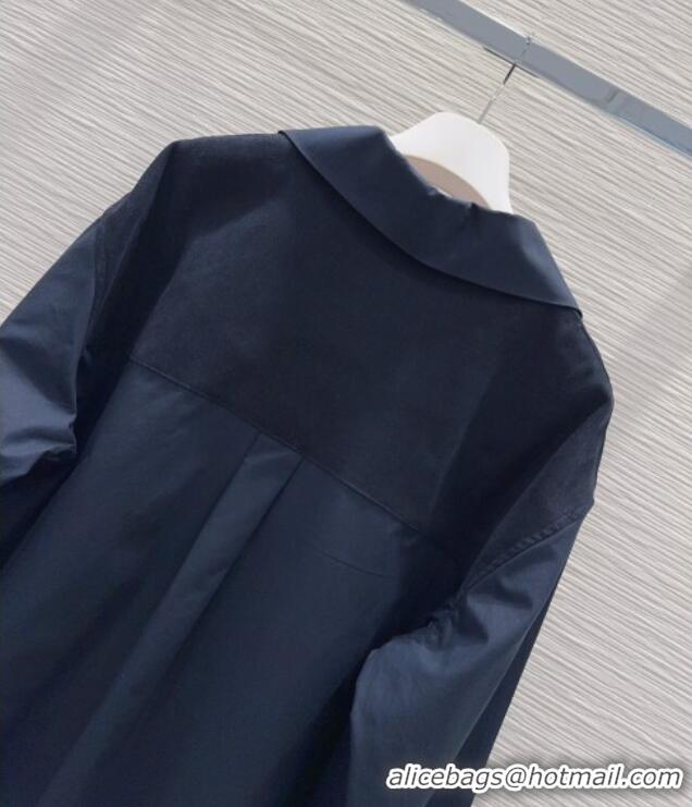 Buy Inexpensive Loewe Shirt LW032403 Dark Blue 2026