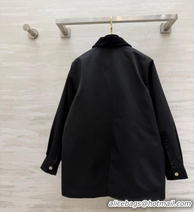 Modern Classic Discount Loewe Jacket LW032411 Black 2026