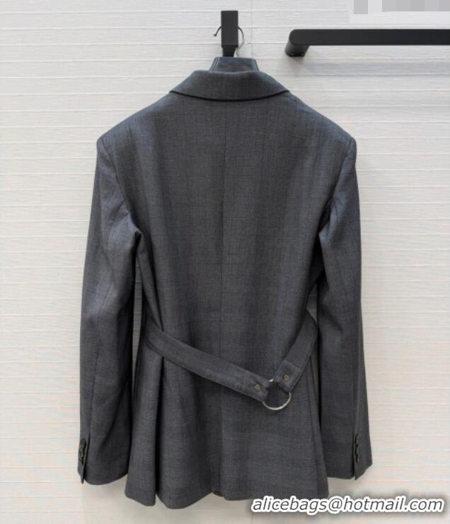 Best Product Discount Loewe Jacket LW032545 Grey 2026