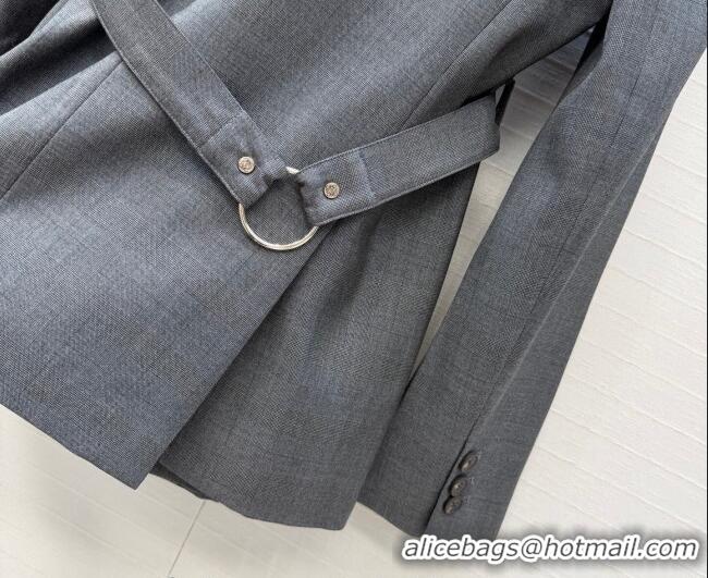 Best Product Discount Loewe Jacket LW032545 Grey 2026