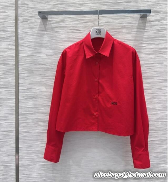 Fashion Discount Loewe Shirt L42102 Red 2026
