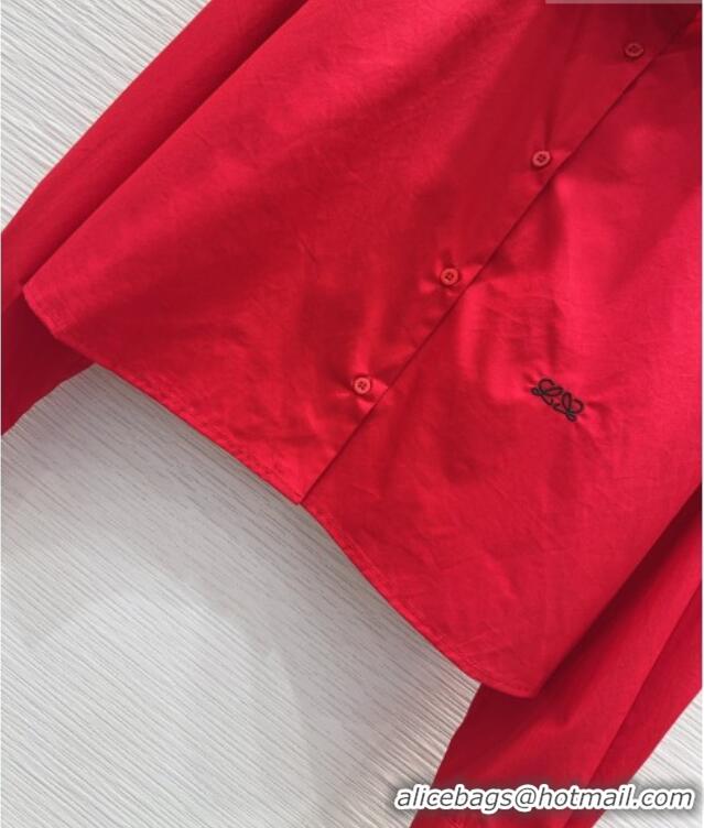 Fashion Discount Loewe Shirt L42102 Red 2026