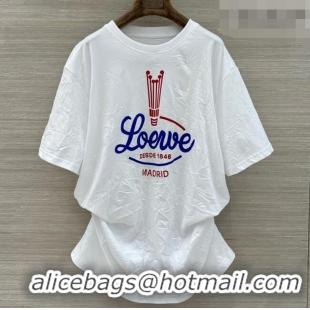 Reasonable Price Cheap Loewe T-Shirt LW042203 White 2026