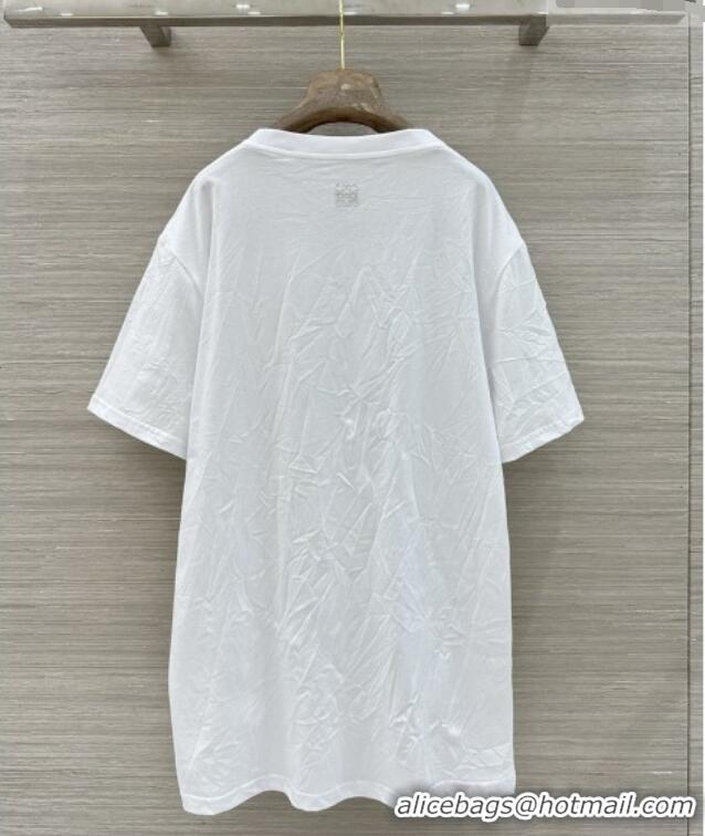 Reasonable Price Cheap Loewe T-Shirt LW042203 White 2026