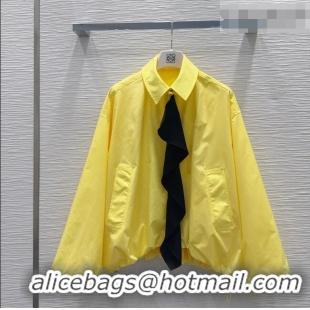 Particularly Recommended Loewe Jacket LW042204 Yellow 2026