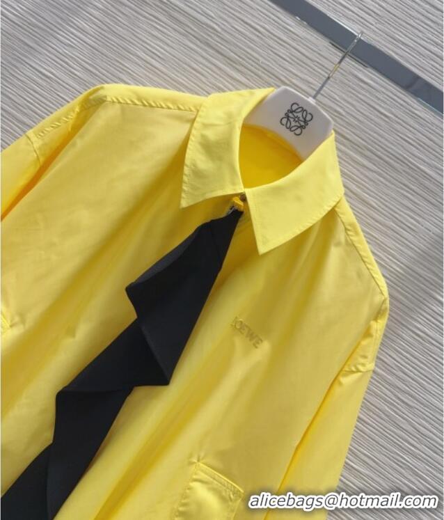 Particularly Recommended Loewe Jacket LW042204 Yellow 2026