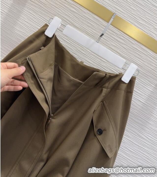 Traditional Specials Loewe Mini Skirt LW042209 Green 2026