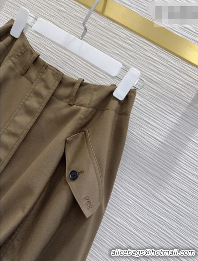 Traditional Specials Loewe Mini Skirt LW042209 Green 2026