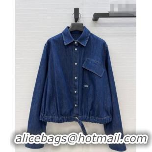 Market Sells Loewe Cotton Denim Shirt LW042212 Blue 2026