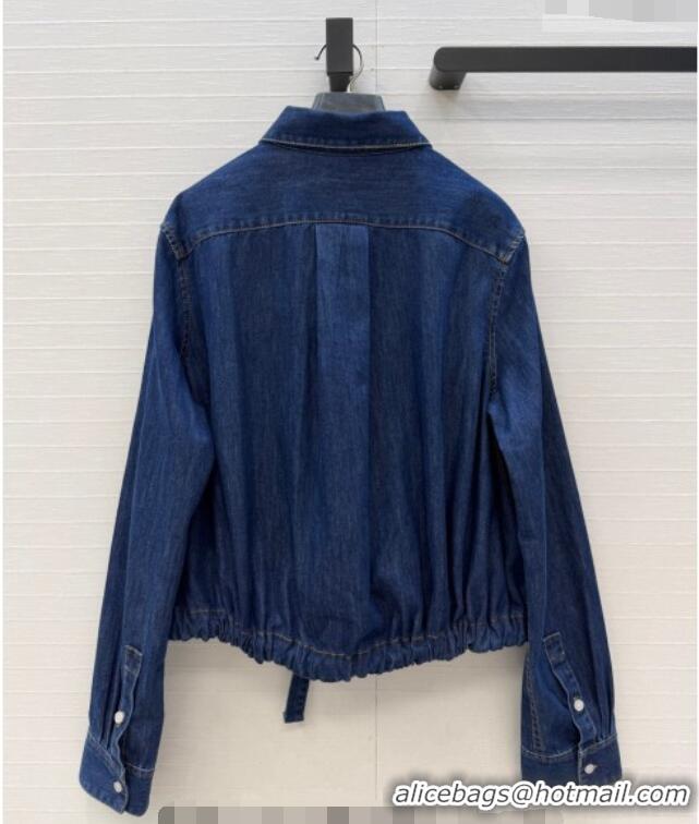 Market Sells Loewe Cotton Denim Shirt LW042212 Blue 2026