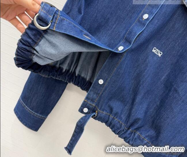 Market Sells Loewe Cotton Denim Shirt LW042212 Blue 2026
