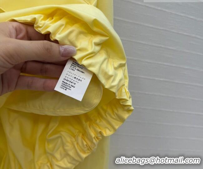 Grade Quality Loewe Cotton Shirt LW042212 Yellow 2026