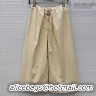 Luxury Cheap Loewe Cotton Pants LW042213 Beige 2026