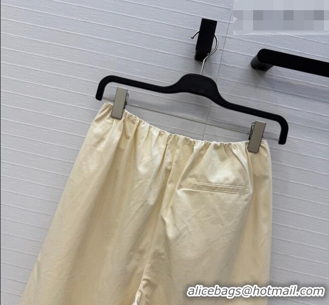 Luxury Cheap Loewe Cotton Pants LW042213 Beige 2026