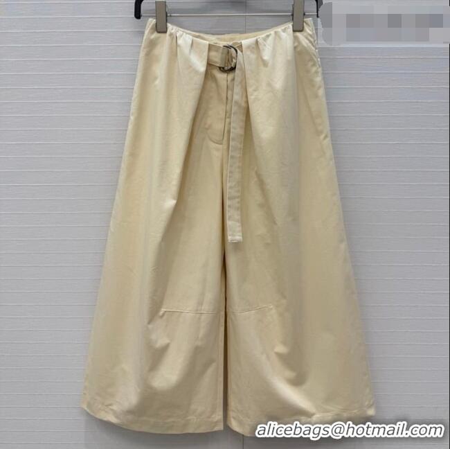 Luxury Cheap Loewe Cotton Pants LW042213 Beige 2026