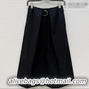 Best Quality Discount Loewe Cotton Pants LW042213 Black 2026