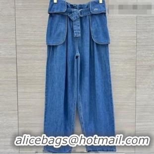 Free Shipping Discount Loewe Jeans LW042214 Blue 2026