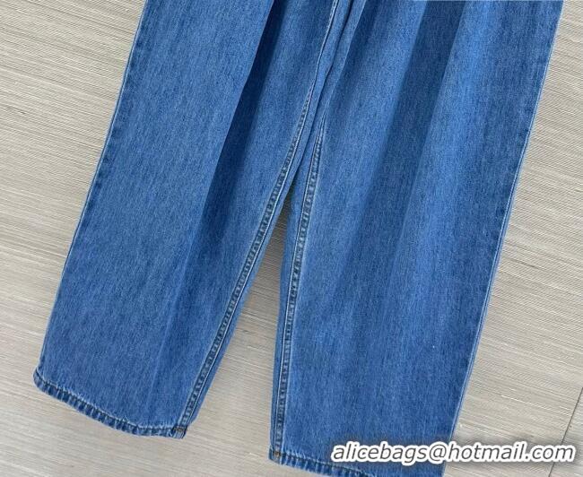 Free Shipping Discount Loewe Jeans LW042214 Blue 2026