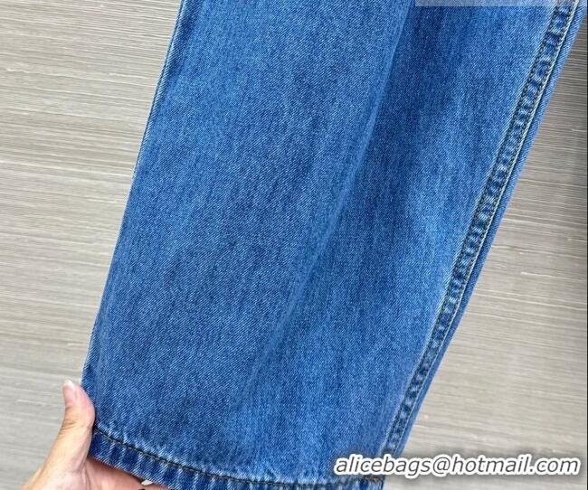 Free Shipping Discount Loewe Jeans LW042214 Blue 2026