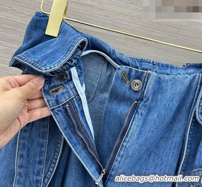 Free Shipping Discount Loewe Jeans LW042214 Blue 2026