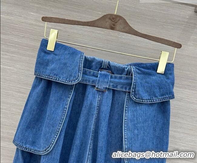 Free Shipping Discount Loewe Jeans LW042214 Blue 2026
