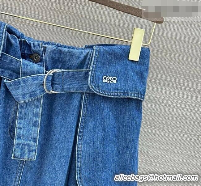 Free Shipping Discount Loewe Jeans LW042214 Blue 2026