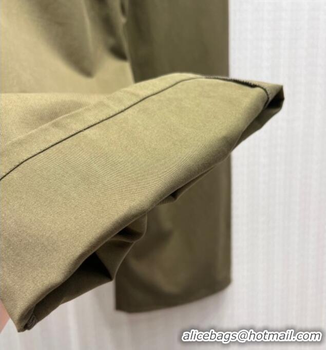 Good Product Loewe Cotton Pants LW042215 Green 2026