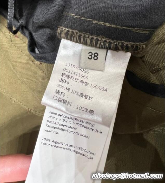 Good Product Loewe Cotton Pants LW042215 Green 2026