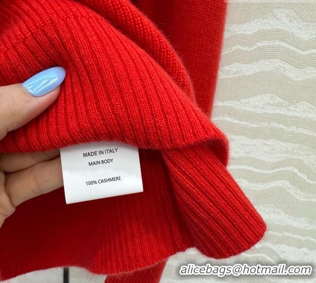 Buy Discount Loewe Cashmere Sweater L081110 Red 2026