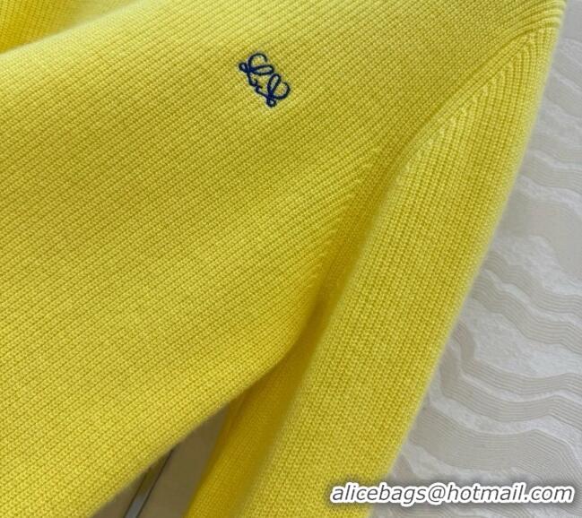 High Quality Loewe Cashmere Sweater L081111 Yellow 2026
