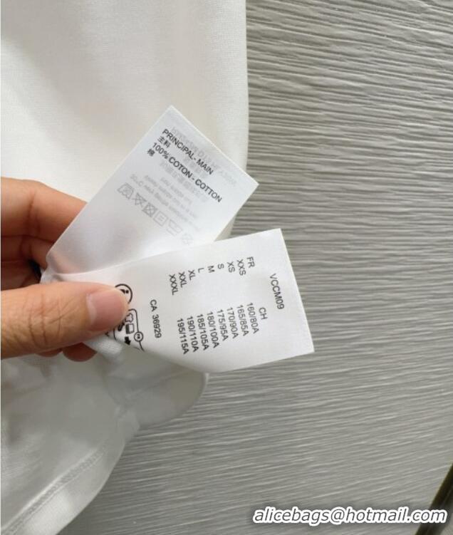 Best Quality Louis Vuitton Cotton Dress with Scarf LV42109 White 2026