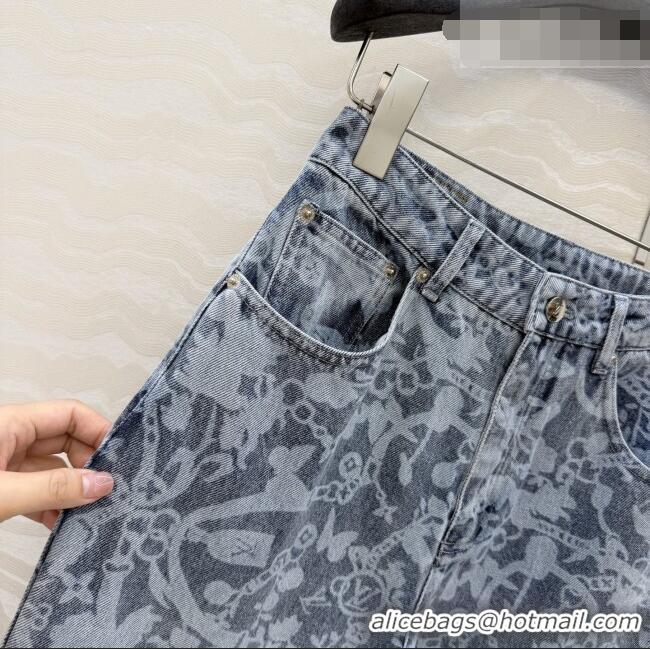 Famous Brand Discount Louis Vuitton Denim Jeans LV041436 Blue 2026