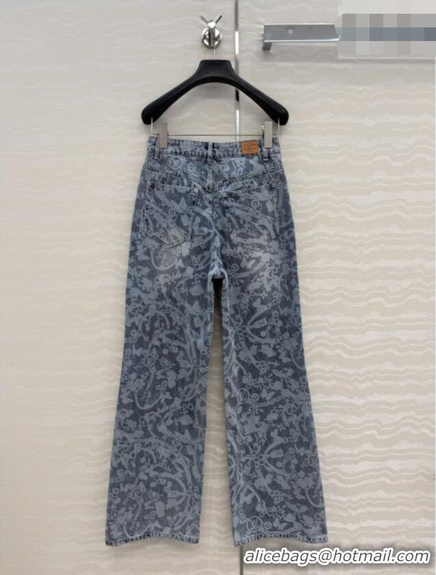 Famous Brand Discount Louis Vuitton Denim Jeans LV041436 Blue 2026