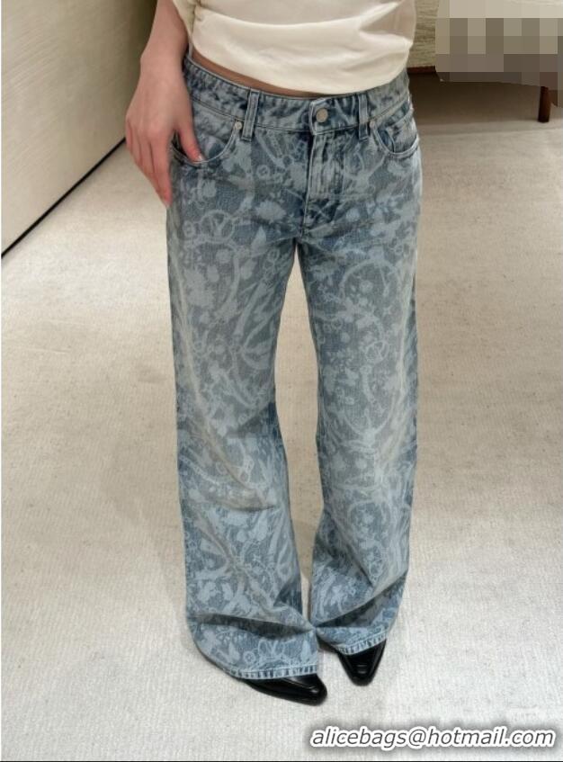Famous Brand Discount Louis Vuitton Denim Jeans LV041436 Blue 2026