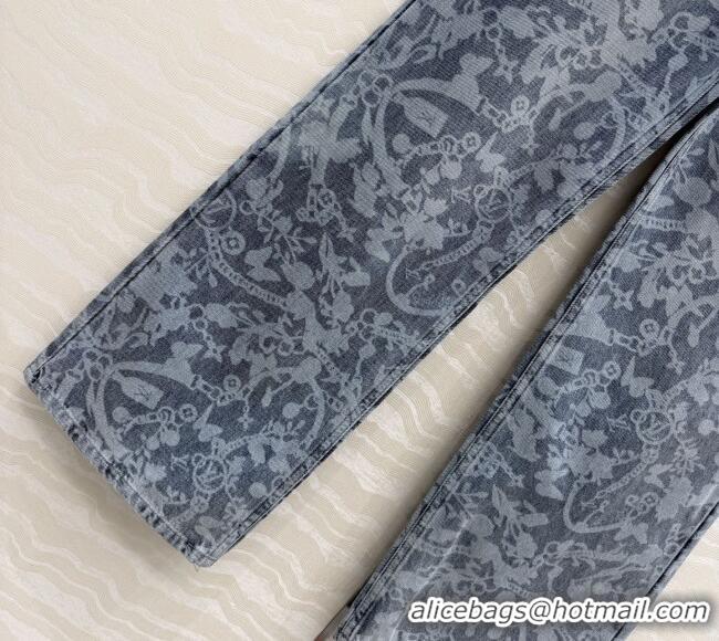 Famous Brand Discount Louis Vuitton Denim Jeans LV041436 Blue 2026